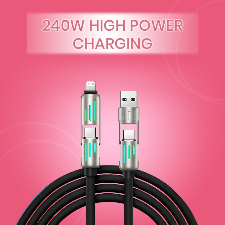 4-in-1 Multi USB Fast Charging Cable
