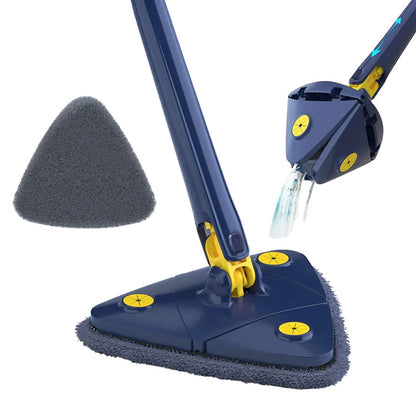 360° Rotating Self-Wringing Floor Mop - Adjustable Handle