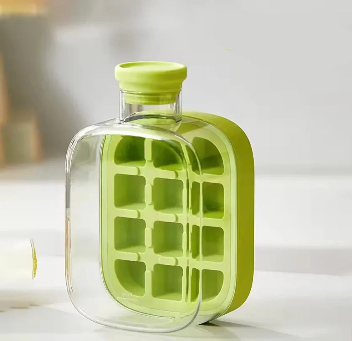 2-in-1 Ice Maker Water Bottle - Portable & Insulated