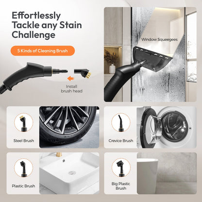 Portable Handheld Steam Cleaner - Multi-Surface Deep Clean