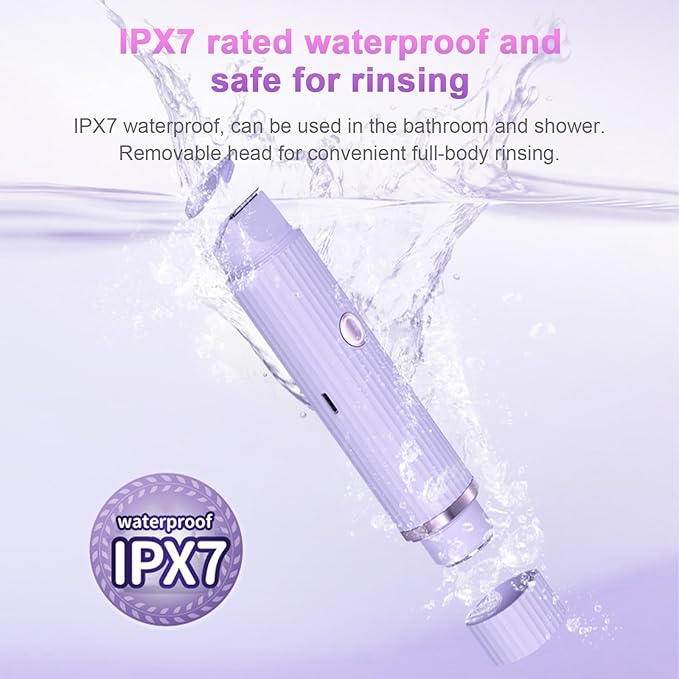 Dual-Head Rechargeable Electric Shaver - For Men & Women