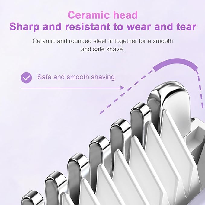 Dual-Head Rechargeable Electric Shaver - For Men & Women
