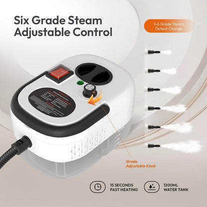 Portable Handheld Steam Cleaner - Multi-Surface Deep Clean
